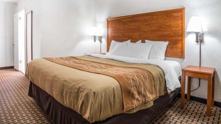 single bed room at the rodeway inn elko